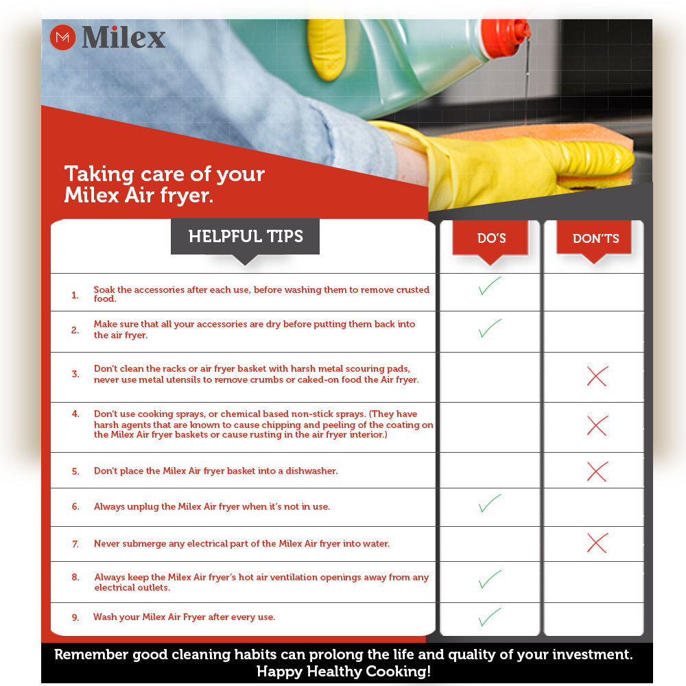 Milex Power Air Fryer Baking and Cake Pan 16cm