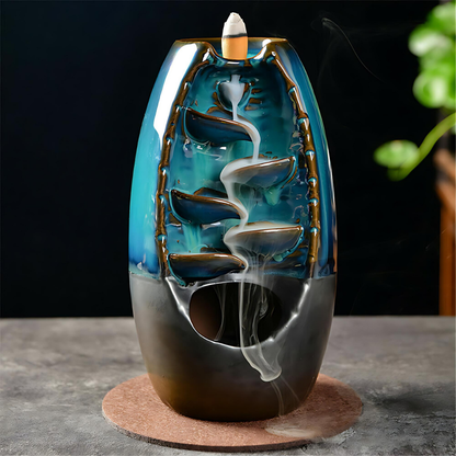 Remedy Health Waterfall Back Flow Incense Burner