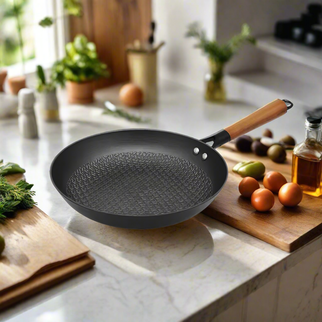 Royal Diamond Cast Iron Frying Pan 24cm