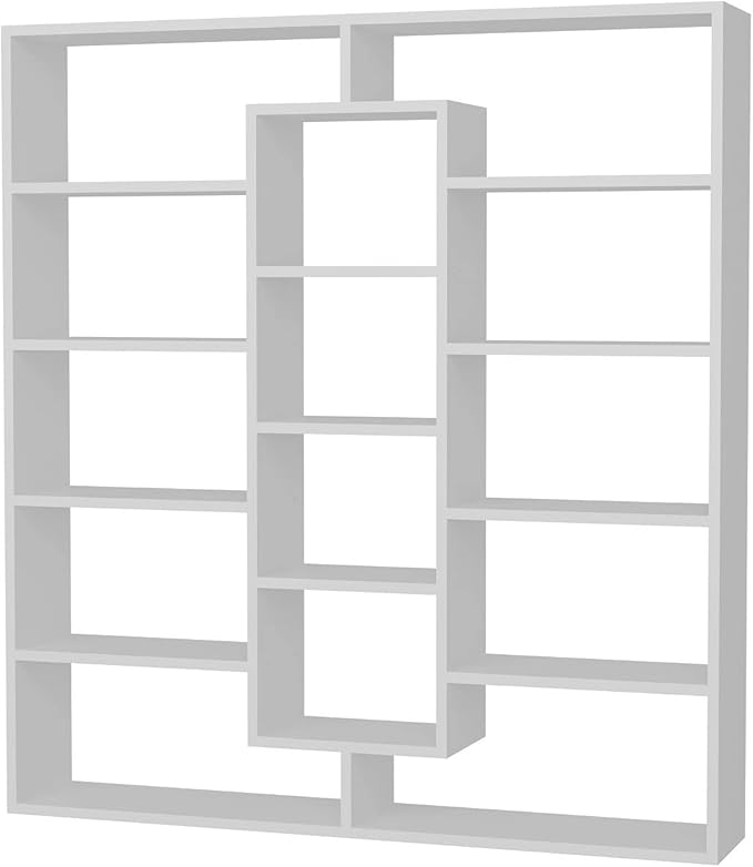 Armoire Ample Bookcase White