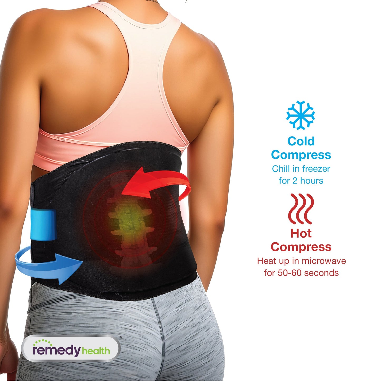 Remedy Health Gel Waist Wrap