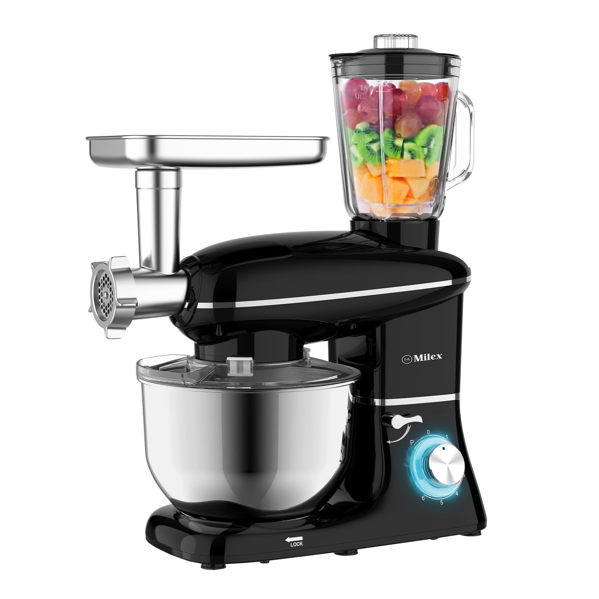 Milex 5-in-1 Patisseria Stand Mixer - Milex South Africa