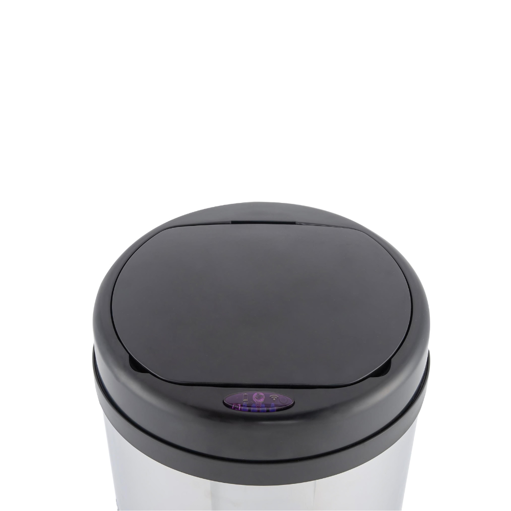 HomeMax 50L Round S/S Sensor Bin