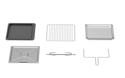 Milex 25L Air Fryer oven with Rotisserie