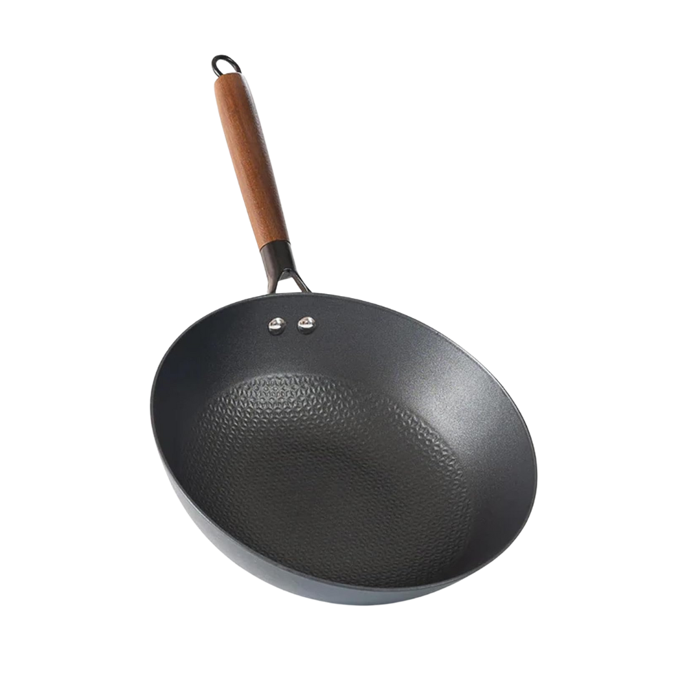 Royal Diamond Cast Iron Wok 28cm