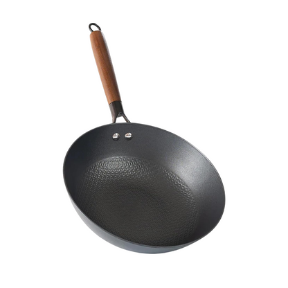 Royal Diamond Cast Iron Wok 28cm
