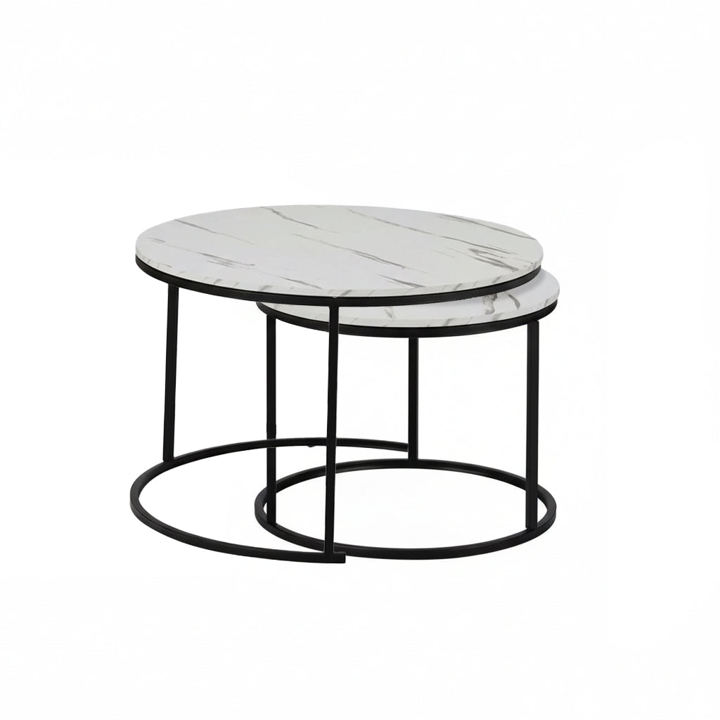 Armoire Coffee Table Set | White or Black
