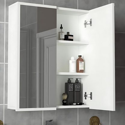 Armoire Kayla Bathroom Mirror Cabinet White