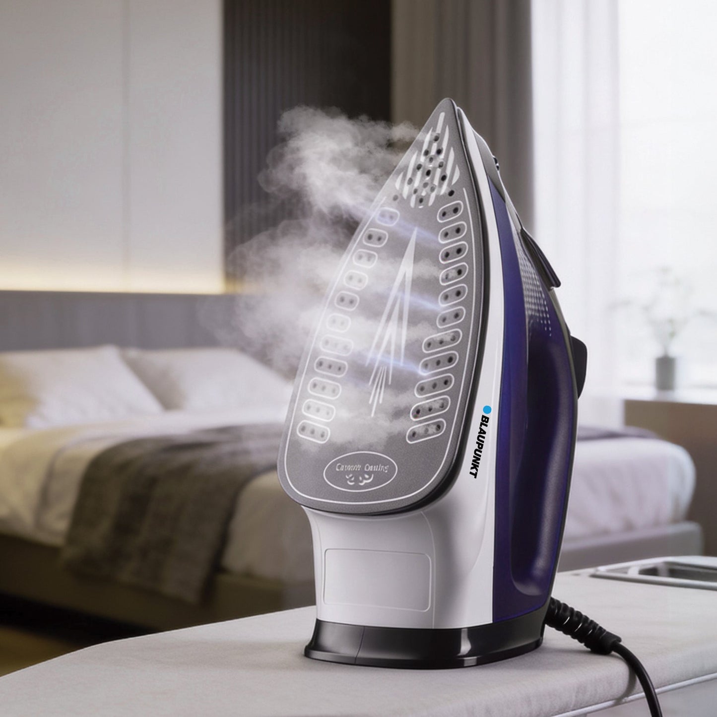 Blaupunkt Glide Steam Iron 2200W – Ceramic Soleplate Steam Iron