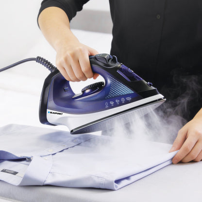 Blaupunkt Glide Steam Iron 2200W – Ceramic Soleplate Steam Iron