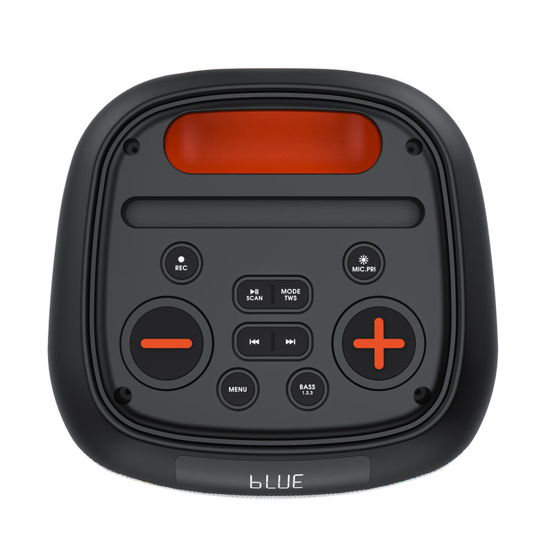 Blaupunkt Harmony 20W Party Speaker – Portable Bluetooth® Speaker with LED Lights & FM Radio