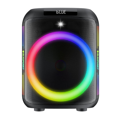 Blaupunkt Harmony 20W Party Speaker – Portable Bluetooth® Speaker with LED Lights & FM Radio