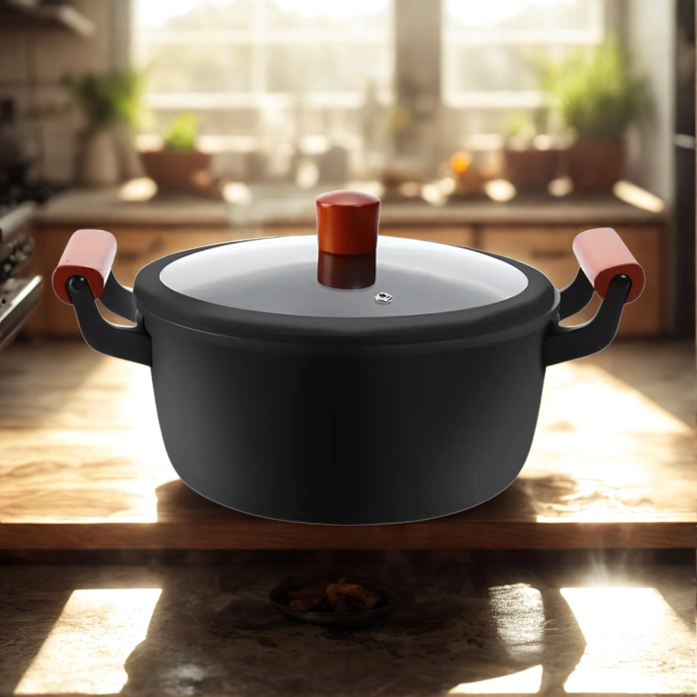 Royal Diamond Cast Iron Casserole 24cm