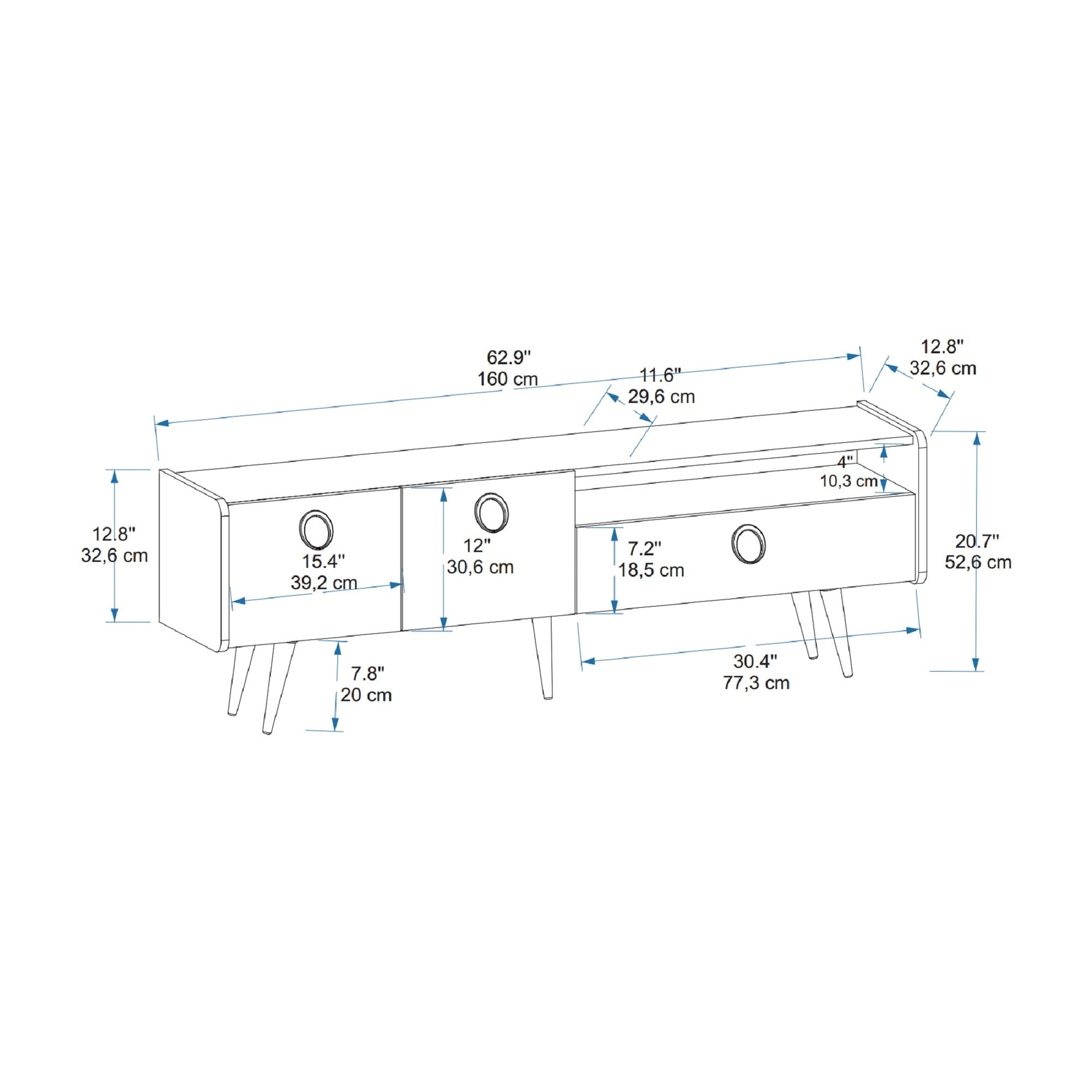 Armoire Farelle TV Stand - Homemark