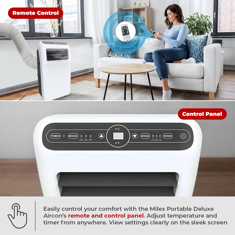 Milex Portable Deluxe Aircon | COLLECTION ONLY
