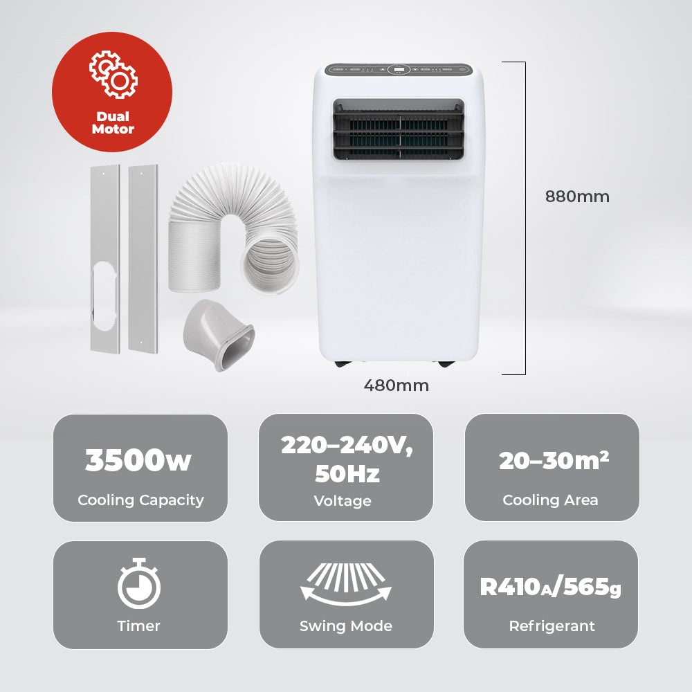 Milex Portable Deluxe Aircon | COLLECTION ONLY