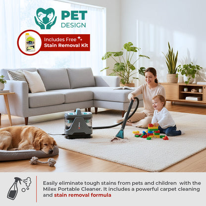 Milex Portable Carpet & Upholstery Cleaner