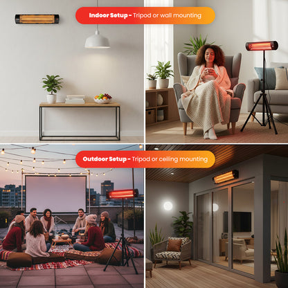 Milex Infrared Tripod Heater