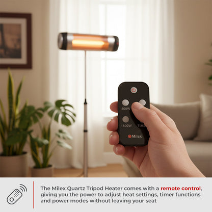 Milex Quartz Tripod Heater