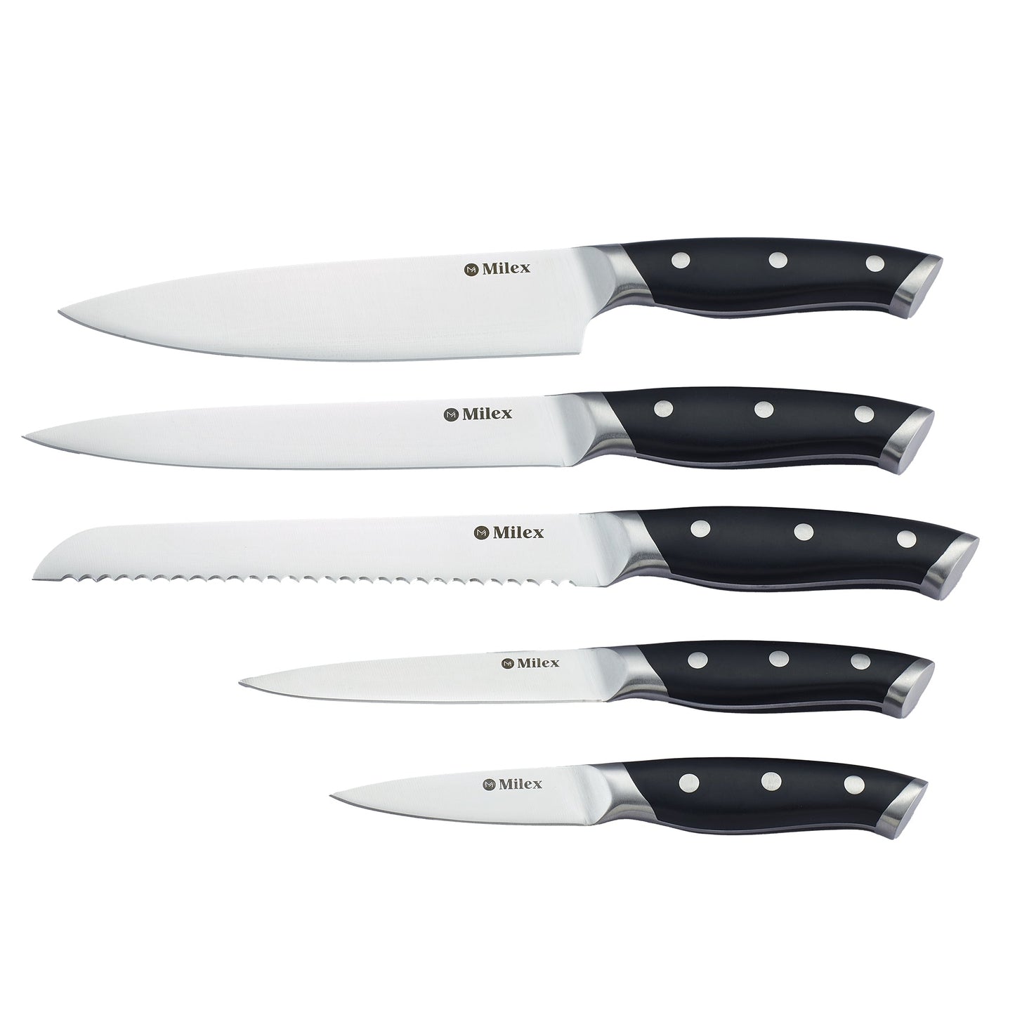 Milex 15pc Knife Block Set