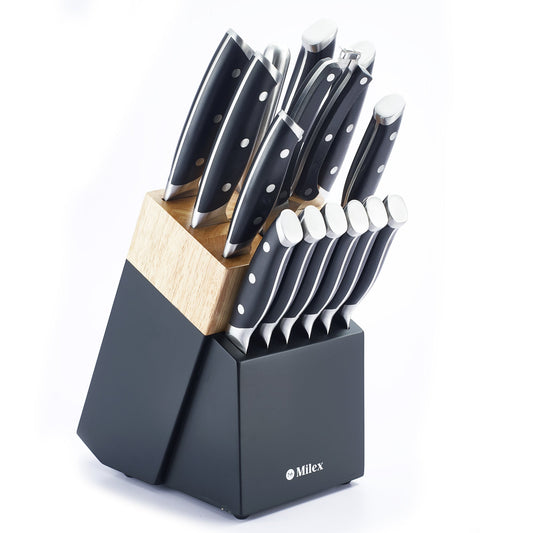 Milex 15pc Knife Block Set