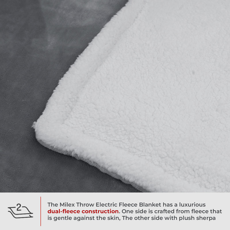 Milex Electric Fleece Blanket