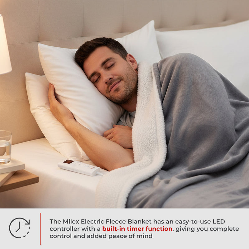 Milex Electric Fleece Blanket