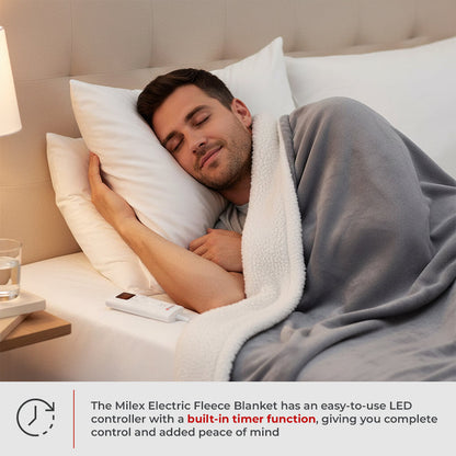 Milex Electric Fleece Blanket