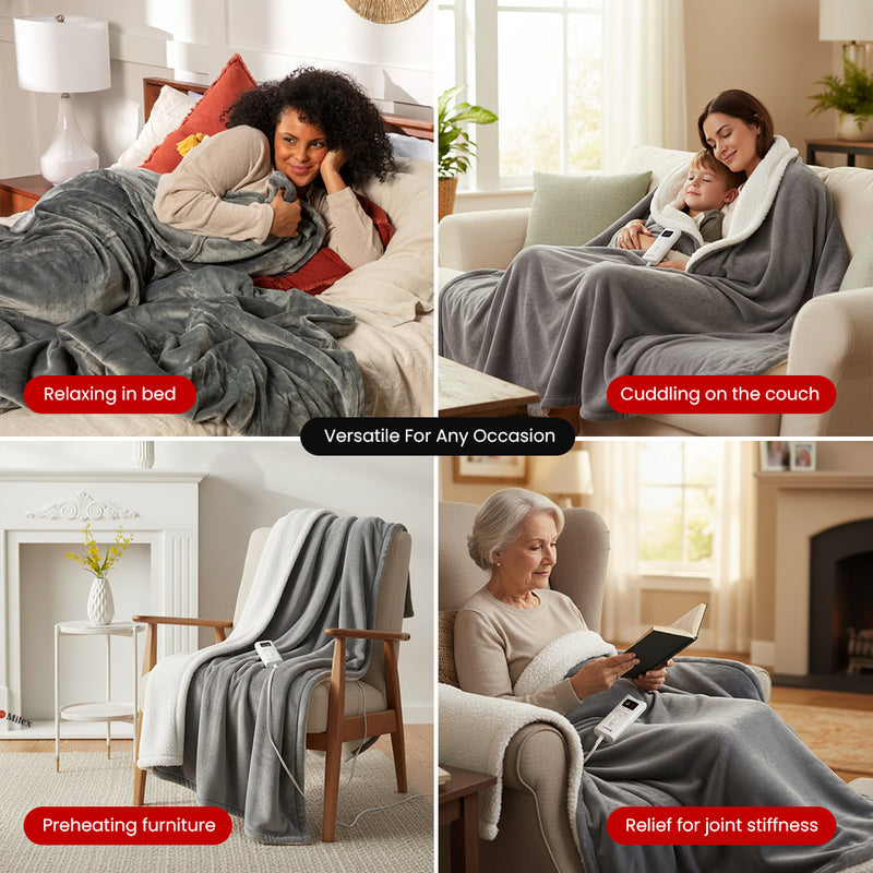 Milex Electric Fleece Blanket