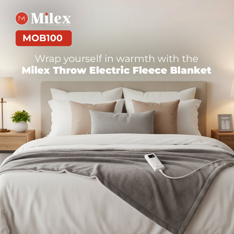 Milex Electric Fleece Blanket