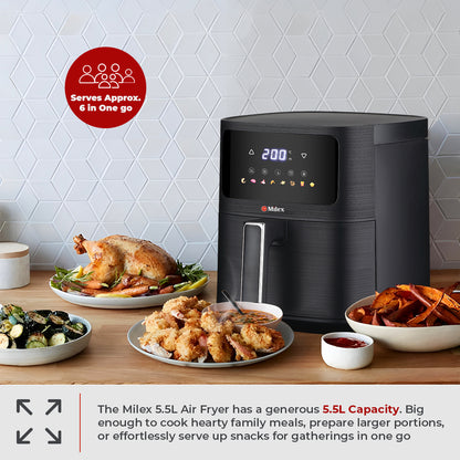 Milex 5L Digital Air Fryer