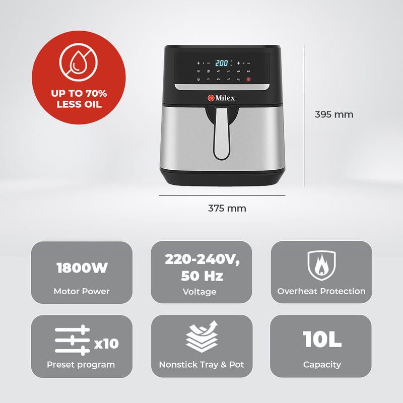 Milex 10L Digital Airfryer