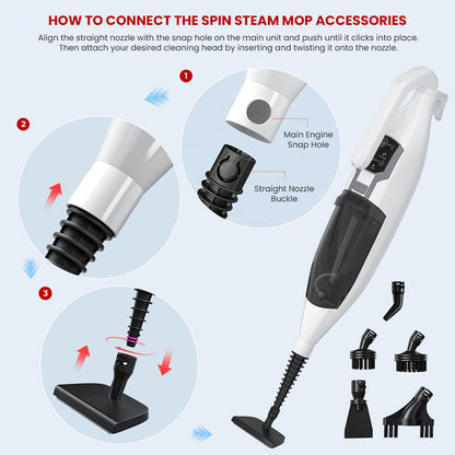 Milex Spin Steam Mop