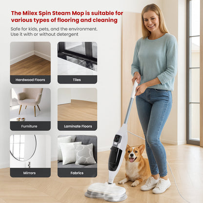 Milex Spin Steam Mop