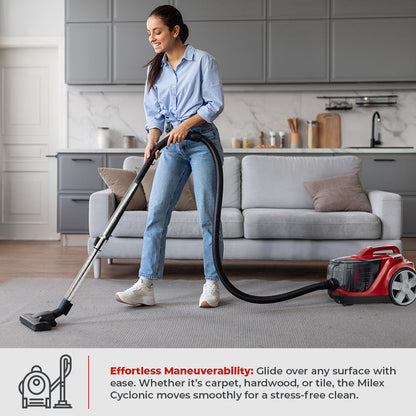 Milex Cyclonic 2000W Vacuum Cleaner