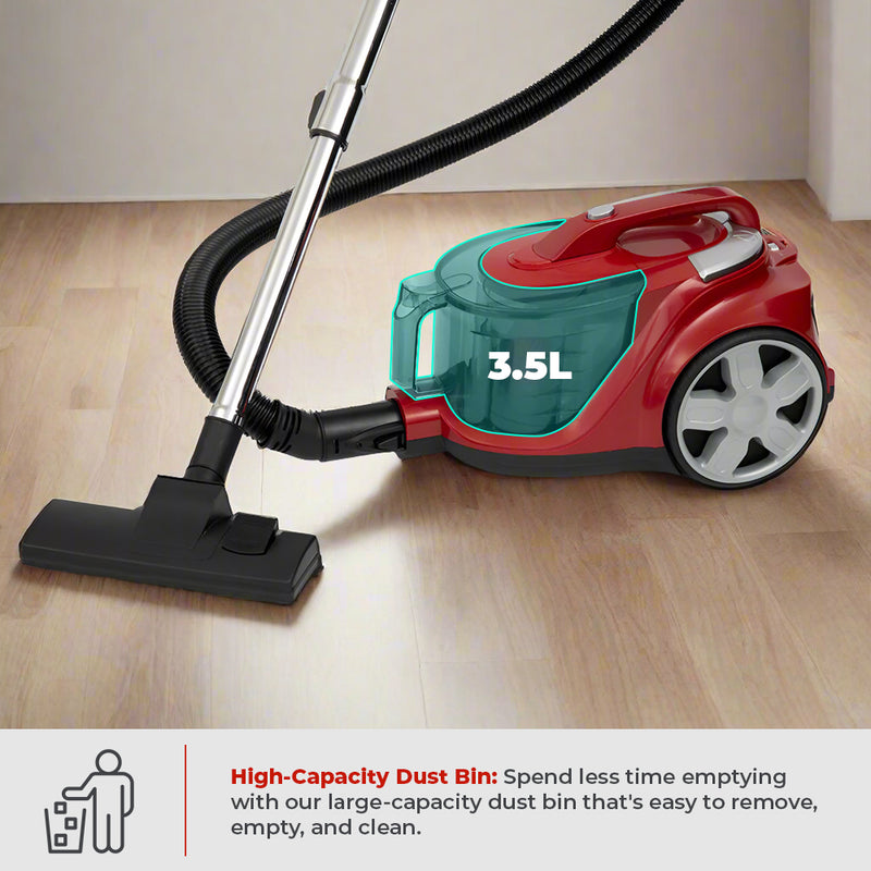 Milex Cyclonic 2000W Vacuum Cleaner