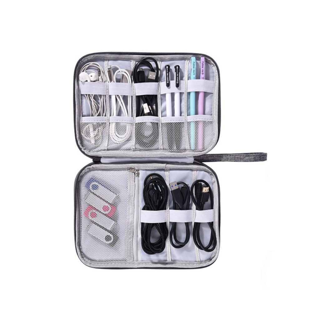 Mason Cable Organizer Bag Small | Grey