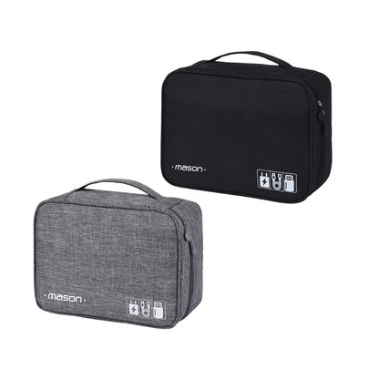 Mason Cable Organizer Bag | Black