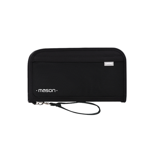 Mason Passport Holder | Black