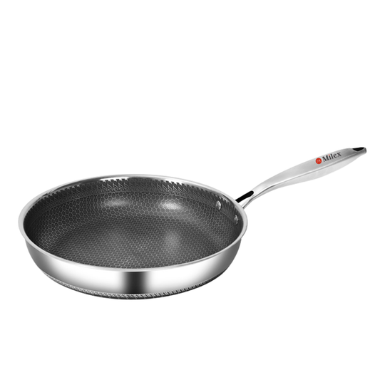 Milex Stainless Steel 28cm Frying Pan