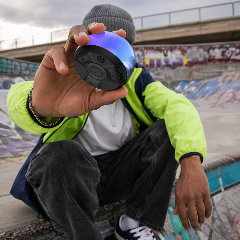Polartec Joyeux Combo – True Wireless Earbuds & Portable Bluetooth Speaker Bundle
