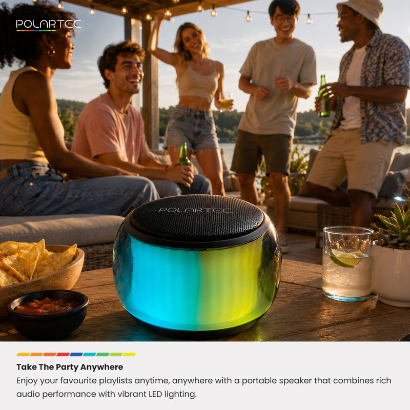 Polartec Joyeux Combo – True Wireless Earbuds & Portable Bluetooth Speaker Bundle