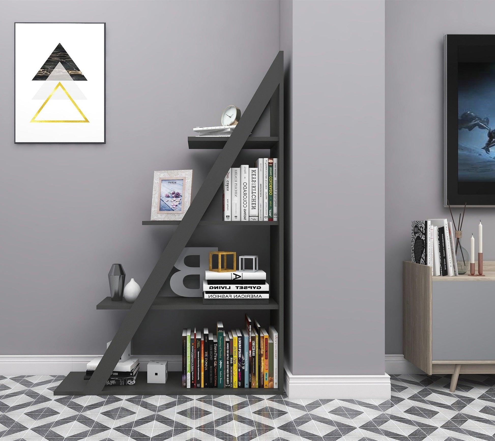 Armoire Amando Bookcase - Homemark