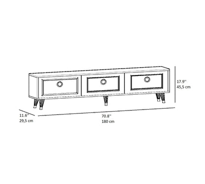 Armoire Romens 180 TV Stand - Homemark