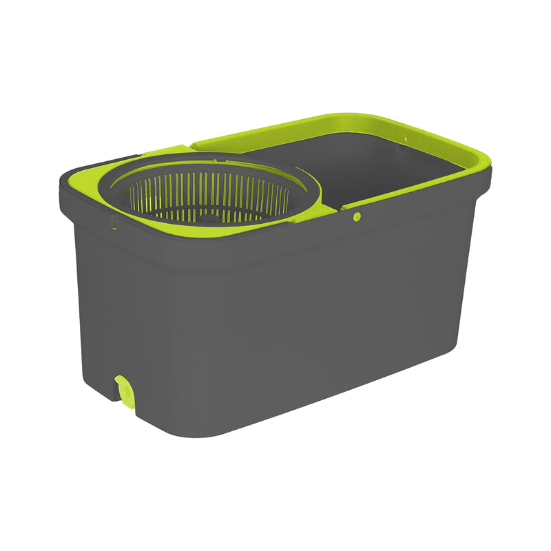 Floormax Top Mop – 360° Spin Mop Cleaning System with Dual-Chamber Bucket