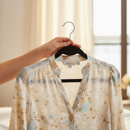 Homemax Velvet Hangers 8-Pack – Non-Slip Space-Saving Clothes Hangers