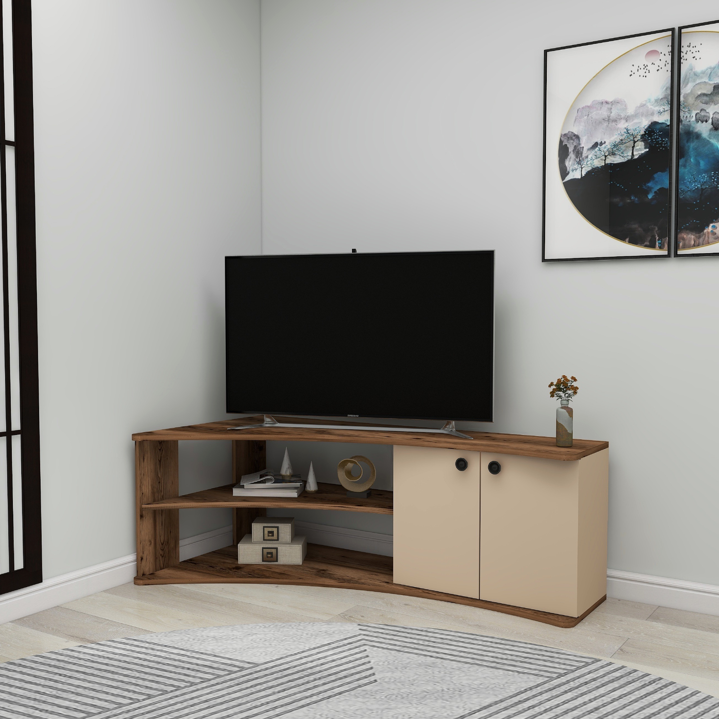 Armoire Dion TV Stand Assorted Colours - Homemark