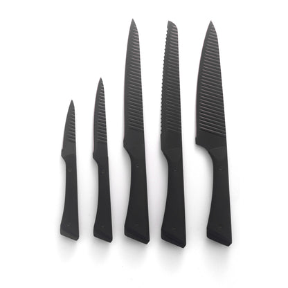 HomeMax Samurai Rippled Knife Set – 5pcs