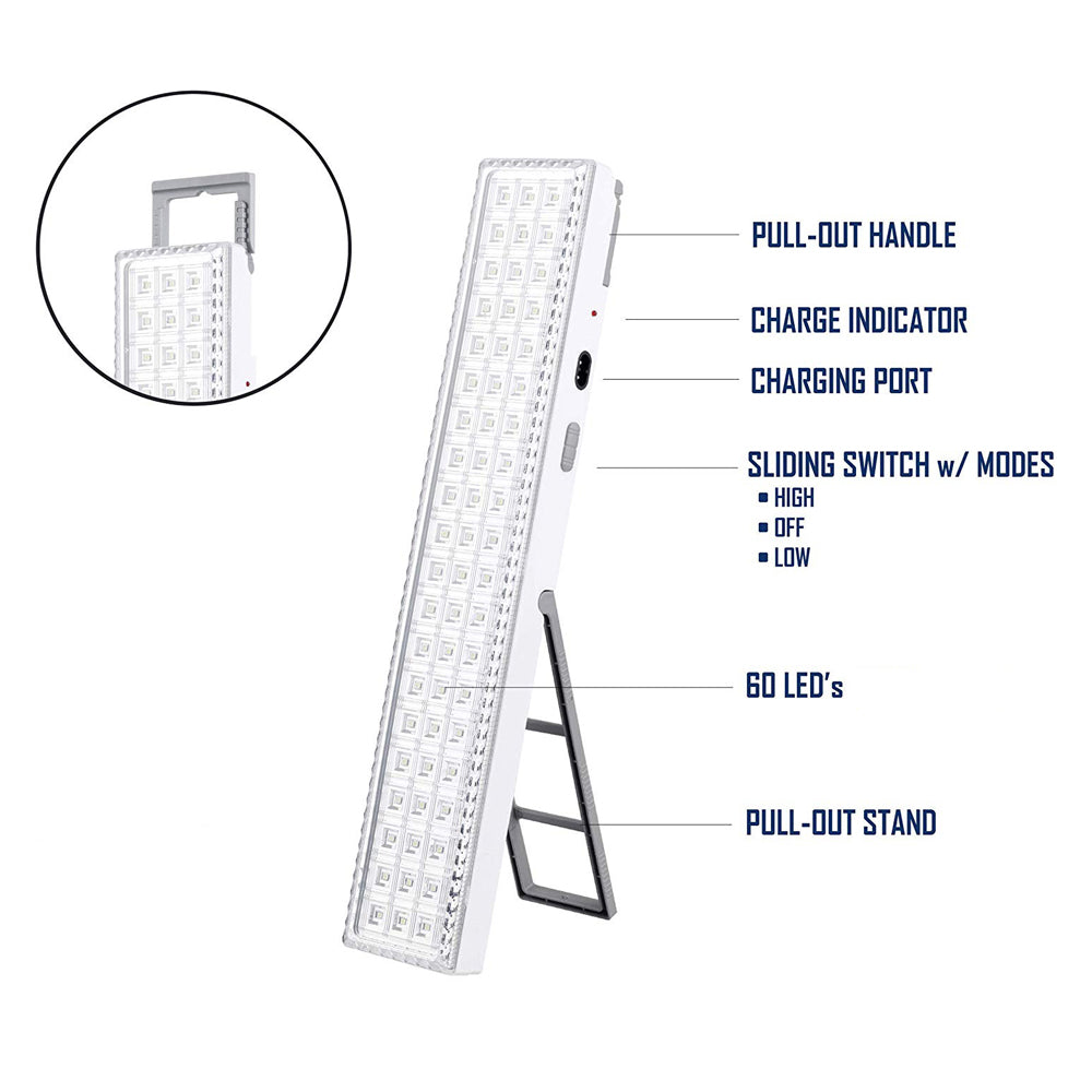 Ecobright LED Rechargable Bar Light