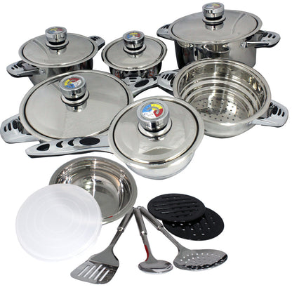 Chuk Bok - 19pc Cookware set